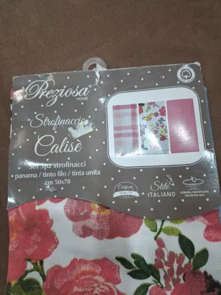 Set 3 Strofinacci Preziosa Calise 50x70
