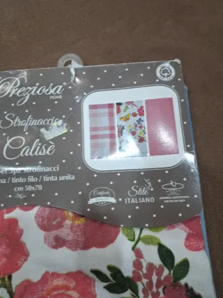 Set 3 Strofinacci Preziosa Calise 50x70