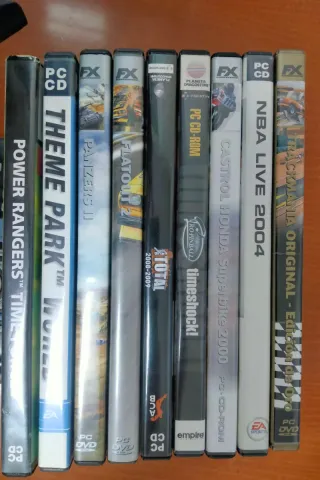 Lote Juegos PC CD-ROM y DVD