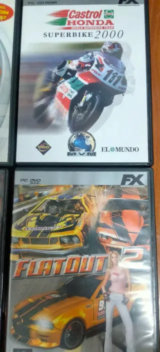 Lote Juegos PC CD-ROM y DVD