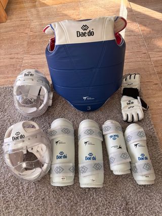 Protecciones Taekwondo Daedo