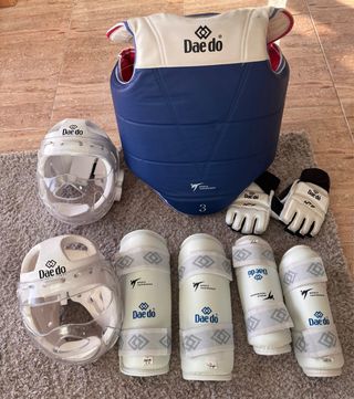 Protecciones Taekwondo Daedo