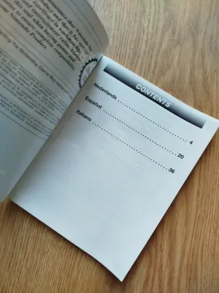 Manual Game Boy Advance Nintendo AGB-EUR(B)-3