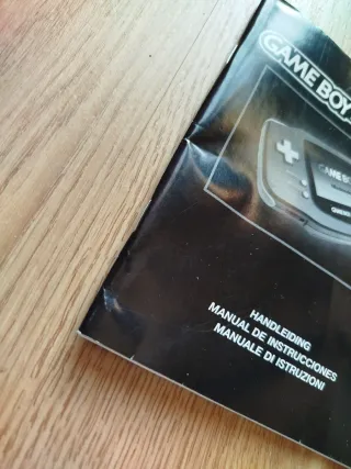 Manual Game Boy Advance Nintendo AGB-EUR(B)-3