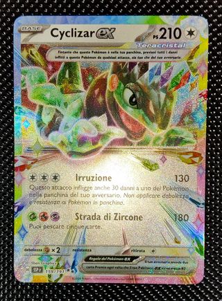 Pokémon - Cyclizar EX 159/191 Scintille Folgoranti