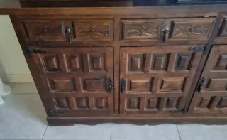 Mueble Castellano Roble macizo