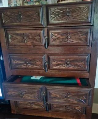 Mueble Castellano Roble macizo