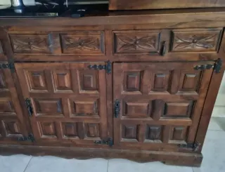 Mueble Castellano Roble macizo