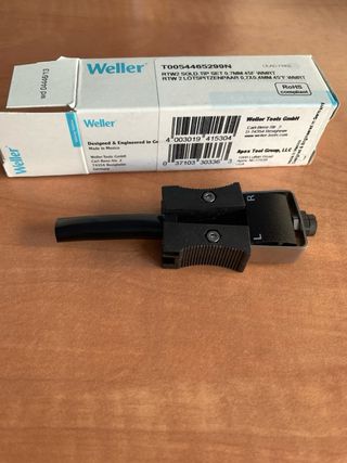 Weller RTW 2 micropinzas calientes de soldadura