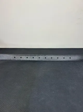 Cintura Celine Nera Fibbia Oro