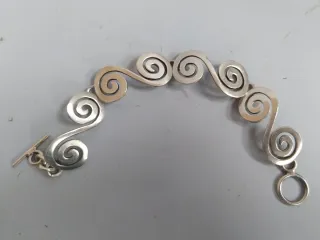 Pulsera Vintage Diseño Celta en Plata 925 - 28.74g