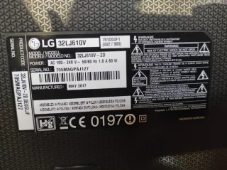 Televisión LG 32LJ610V – Smart TV 32” Full HD