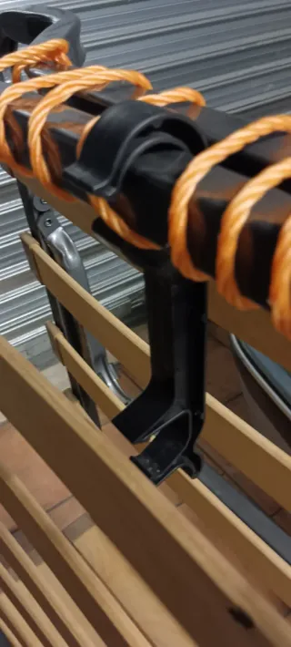 Cama Plegable Metal y Madera