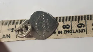 Colgante Corazón Tiffany & Co. Plata 925