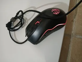 Ratón Krom Kahn Gamer Ordenador Negro