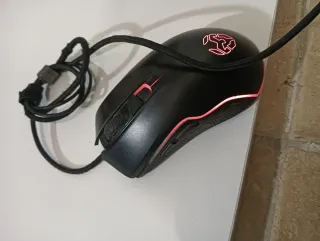 Ratón Krom Kahn Gamer Ordenador Negro