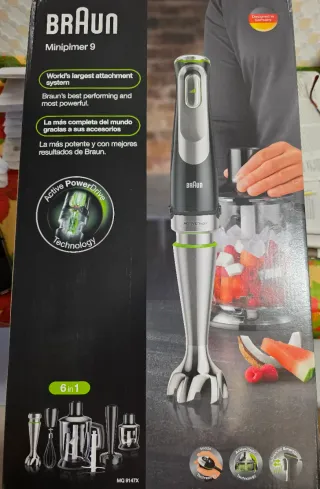 Batidora de mano Braun Minipimer 9 MQ9147X