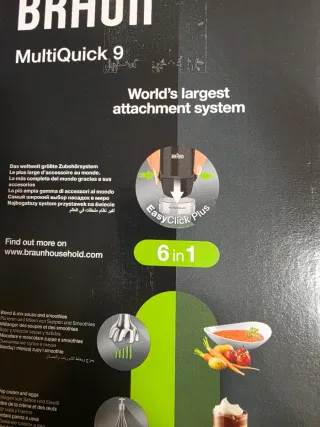 Batidora de mano Braun Minipimer 9 MQ9147X