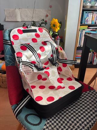 Trona de viaje plegable y lavable