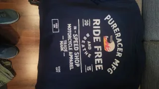 Sudadera moto Pure Racer Talla M sin estrenar