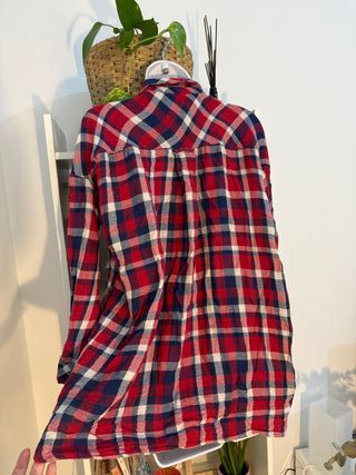 Camisa de invierno cuadros - Zara talla M