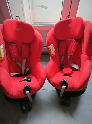 Sillas de coche Britax Römer rojas