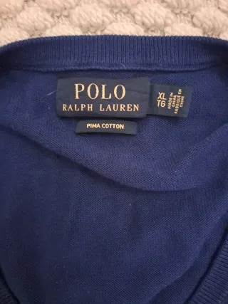 Maglia Polo Ralph Lauren Uomo XL Blu