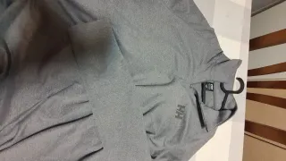 Sudadera Helly Hansen Gris Media Cremallera