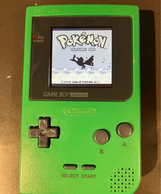 Game Boy Pocket Verde - Mod IPS