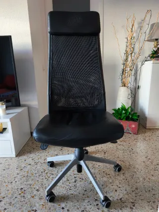 Silla de oficina Ikea Negra