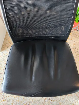 Silla de oficina Ikea Negra