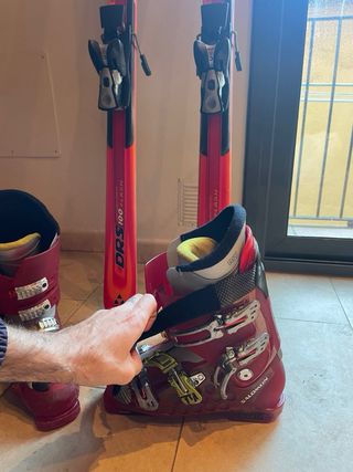 Pack Esquís Fischer 178cm y Botas Salomon 41-42