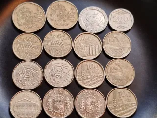 Lote 16 Monedas Españolas Pesetas