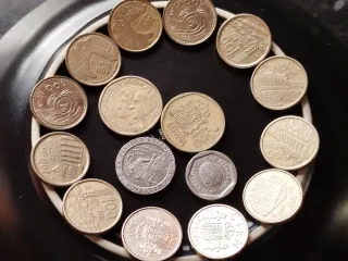 Lote 16 Monedas Españolas Pesetas