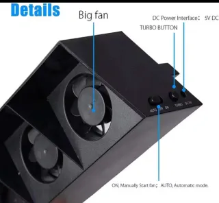 Ventilador Enfriador PS4