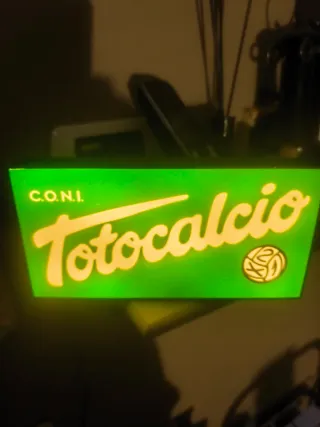Totocalcio CONI Lightbox