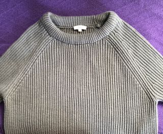 Jersey de punto. Yerse hombre gris