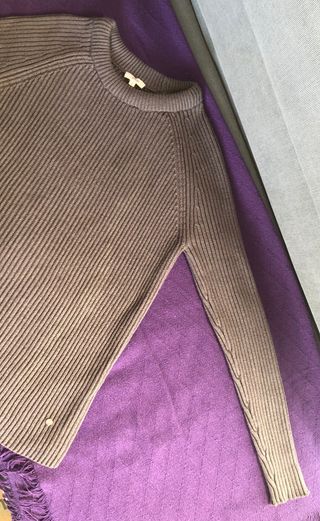 Jersey de punto. Yerse hombre gris