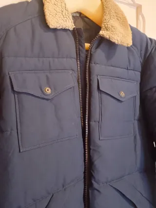 Chaqueta impermeable Marks & Spencer azul