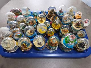 Colección 33 Bolas de Nieve Cristal