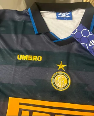 Camiseta Inter Umbro Pirelli 97/98 Talla L
