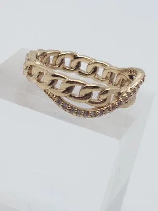 Anillo Goldfilled con Circonitas