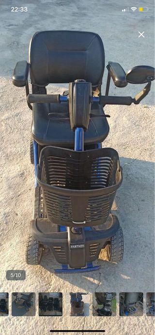 Silla eléctrica scooter movilidad reducida