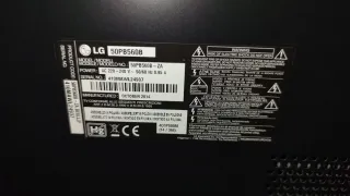 Televisor LG Negro con Mando