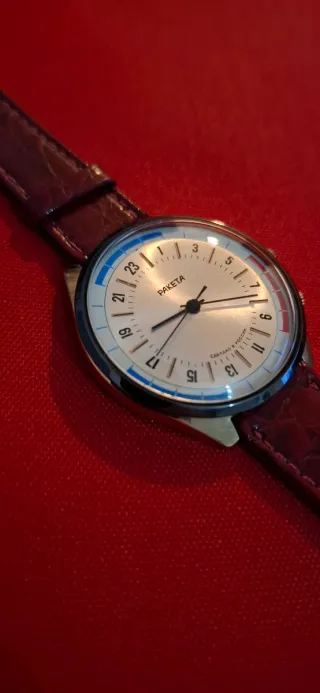 Orologio Raketa 24 ore Russian watch carica manual
