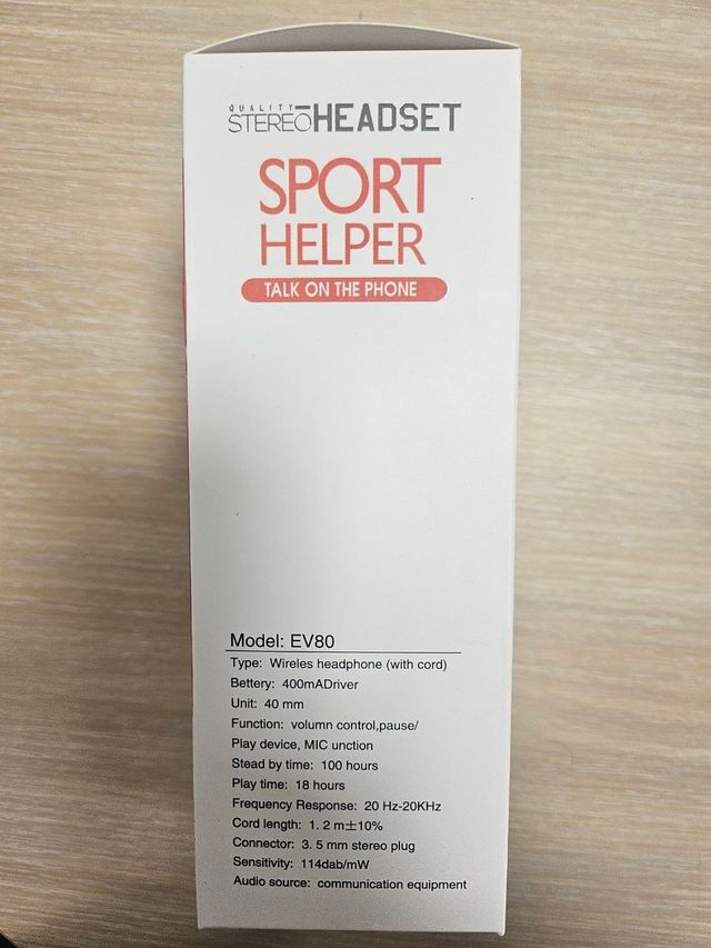 Auricolari Bluetooth EV80 Nuovi