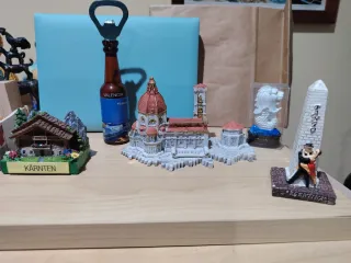 Set souvenir città del mondo