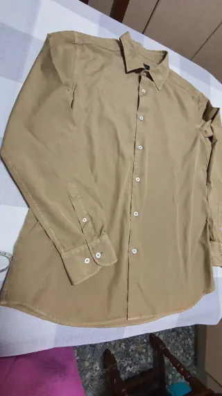 Camisa Massimo Dutti Beige