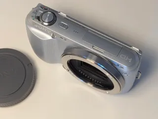 Cámara Sony NEX C3 Plata (cuerpo)