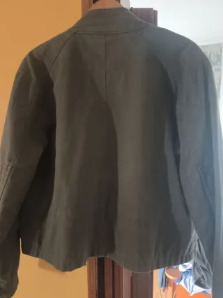 Chaqueta verde militar Coca- Cola talla M